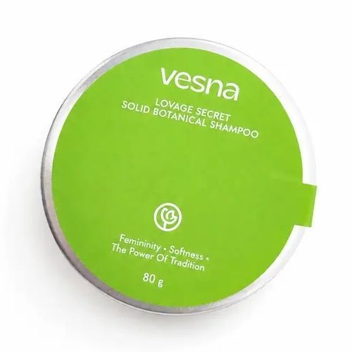 Твердий шампунь для волосся Секрет Любистку Vesna Shampoo 2х40 г 4820222662444 фото
