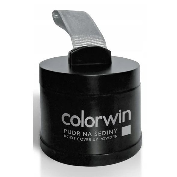 Пудра Colorwin Root Cover Up Powder для маскування сивини та відрослих коренів волосся Темно-коричнева 3,2 г 8594185050353 фото
