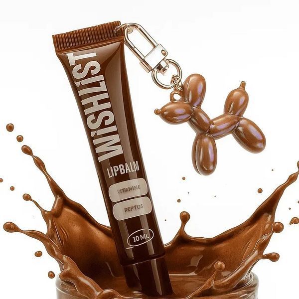 Бальзам-блеск для губ WISHLiST Espresso Noir Lip Gloss Balm 10 мл + Игрушка-брелок 4823116603073 фото