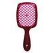 Щітка для волосся бургундія з рожевим Janeke Superbrush Small 8006060662471 фото 1