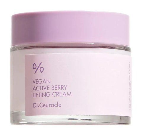 Лифтинг крем-гель с ресвератролом и экстрактом клюквы Dr.Ceuracle Vegan Active Berry Lifting Cream, 75 г 8806133615584 фото