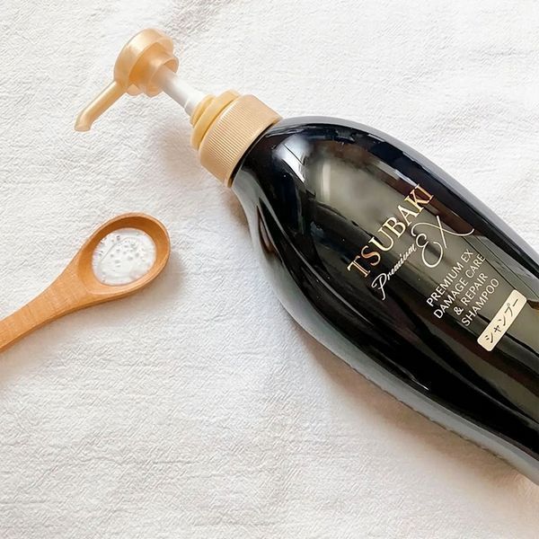 Шампунь для ухода и восстановления поврежденных волос Tsubaki Premium EX Damage Care & Repair Shampoo 450 мл 4550516485830 фото