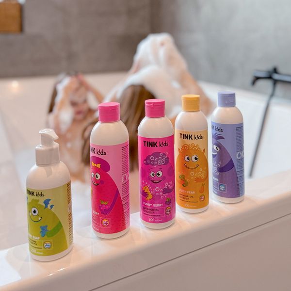 Детский шампунь-бальзам 2 в 1 Tink kids Gummy Bears, 300 мл 4823109410879 фото