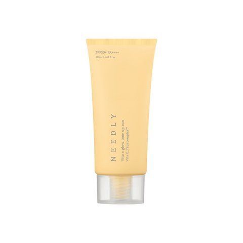 Сонцезахисний крем з ефектом освітлення та сяйва Needly Vita C Glow Tone Up Sun SPF 50+ PA++++ 50 мл 8809455422427 фото