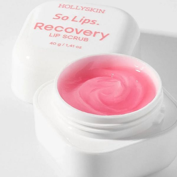 Відновлювальний скраб для губ HOLLYSKIN So Lips Recovery Lips Scrub, 40 г 4823109702868 фото
