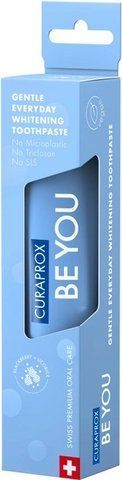 Зубная отбеливающая паста Curaprox Be You Ежевика со вкусом ежевики и лакрицы с ментоловыми шариками 60 мл 7612412429534 фото