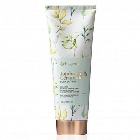 Лосьйон для тіла Bogenia Jojoba Oil & Ceramide Body Lotion BG444 №001, 236 мл 4823124406703 фото
