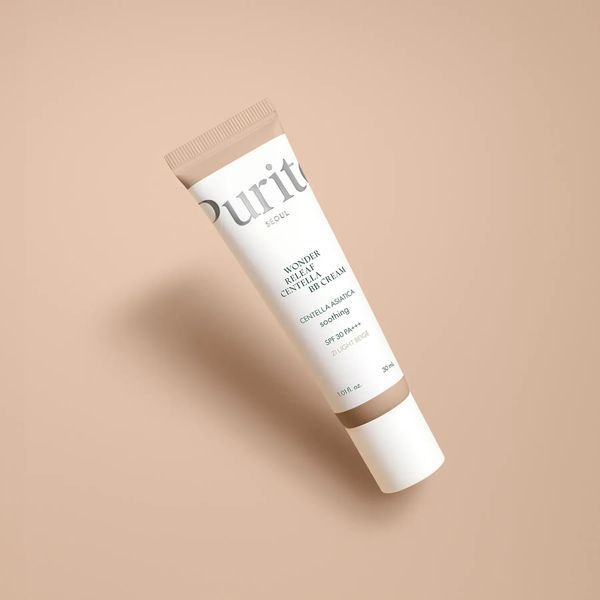 ВВ крем з екстрактом центелли Purito Seoul Wonder Releaf Centella BB Cream №21 Light Beige, 30 мл 8809563103690 фото