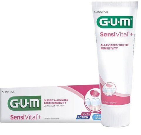Зубная паста GUM Sensivital+ 75 мл 7630019902984 фото