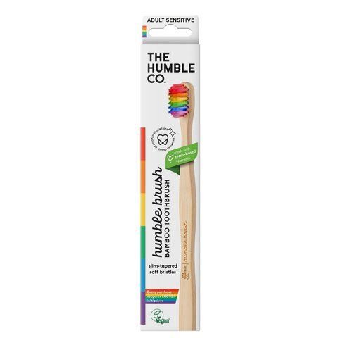 Зубная щетка для чувствительных зубов Humble Brush Bamboo Toothbrush (89069ХS) 7350075690877 фото