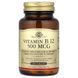 Витамины Solgar Vitamin B12 500 mg для нервной системы 100 таблеток 033984032200 фото 1