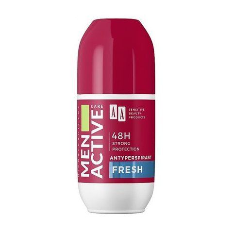 Кульковий антиперспірант AA Men Active Care Antyperspirant Fresh чоловічий, 50 мл 5900116093130 фото