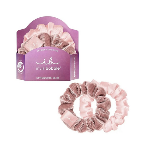Резинка-браслет для волосся Invisibobble SPRUNCHIE SLIM PREMIUM La Vie En Rose 4063528064127 фото