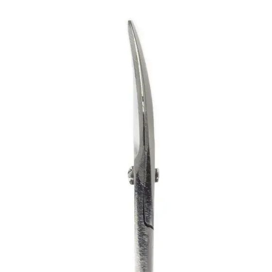 Маникюрные ножницы для ногтей Luxury Beauty HH-01 изогнутые серебряные 4820125710426 фото