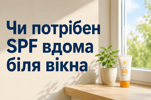 Чи потрібен SPF вдома біля вікна фото