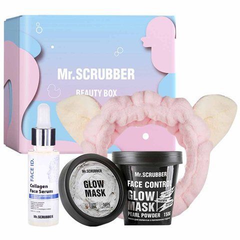 Подарунковий набір Glow&Moisture Mr.SCRUBBER (артикул: 0478) 4820200331591 фото