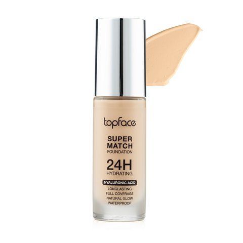 Тональний крем TopFace Super Match 24H Foundation, 004 - Medium, 30 мл 8681217253131 фото