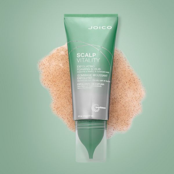 Отшелушивающий пенистый скраб для кожи головы Joico Scalp Vitality Exfoliating Foaming Scrub, 177 мл 074469570220 фото
