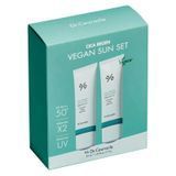 Набір сонцезахисних кремів для обличчя Dr.Ceuracle Cica Regen Vegan Sun Duo Set SPF 50+ PA+++ з центелою 2 в 1 8806133615720 фото