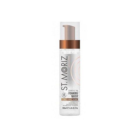 Автобронзатор-мусс водостійкий St.Moriz Advanced Express Tan Foaming Water 200 мл 5060427354709 фото