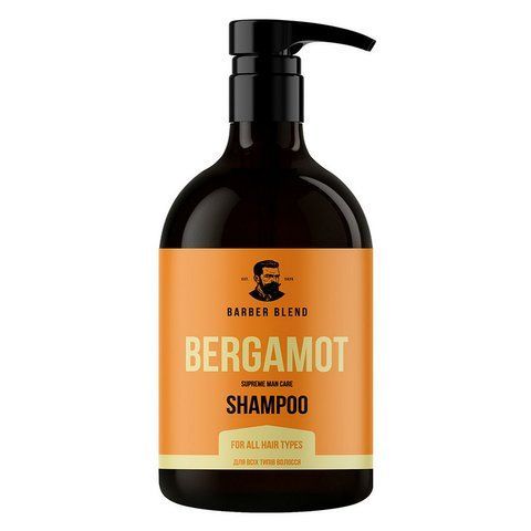 Шампунь для всех типов мужских волос Barber Blend Bergamot Shampoo, 500 мл 4823109703223 фото
