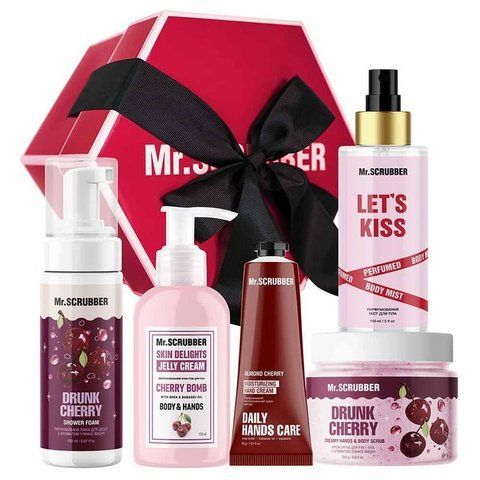 Подарочный набор Cherry Kiss Mr.SCRUBBER (арт: 1308) 4820200413082 фото