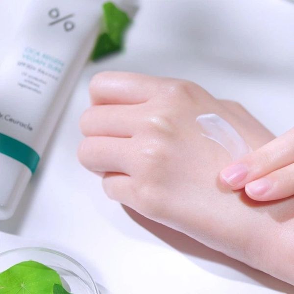 Набір сонцезахисних кремів для обличчя Dr.Ceuracle Cica Regen Vegan Sun Duo Set SPF 50+ PA+++ з центелою 2 в 1 8806133615720 фото