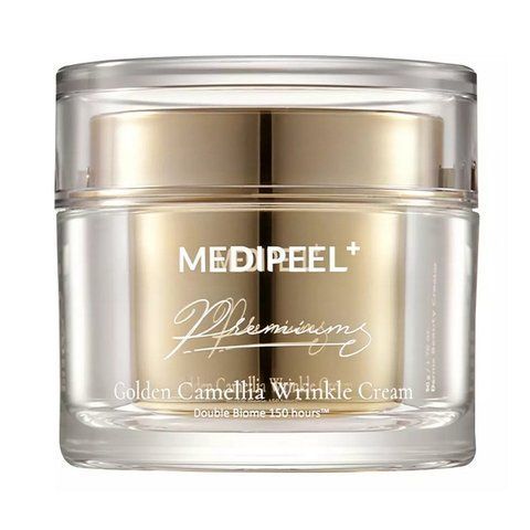 Премиум крем для лица от морщин с камелией и золотом Medi-Peel Premium Golden Camellia Wrinkle Cream, 50 мл 8809941822175 фото