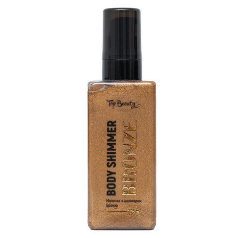 Молочко Top Beauty Body Shimmer Bronze для тела с шиммером Бронза 125 мл 2000000115290 фото