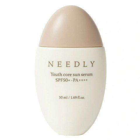 Сонцезахисна крем-сироватка потрійної дії Needly Youth Core Sun Serum SPF 50+ PA++++ 50 мл 8809455423660 фото