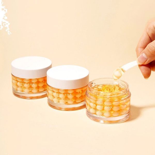 Антивозрастной ночной крем Medi-Peel Gold Age Tox Cream с питательными капсулами 50 мл 8809409347127 фото