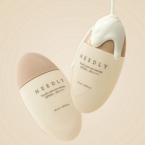 Сонцезахисна крем-сироватка потрійної дії Needly Youth Core Sun Serum SPF 50+ PA++++ 50 мл 8809455423660 фото