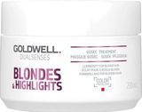 Маска Goldwell Dualsenses Blondes & Highlights интенсивный уход за 60 секунд 200 мл 4021609061212 фото