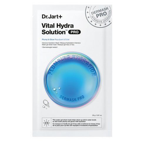 Увлажняющая маска Dr.Jart+ Dermask Vital Hydra Solution Pro для лица 26 г 8809844995112 фото