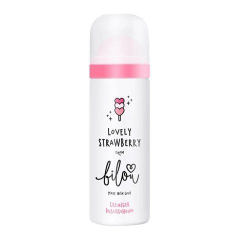 Міні-пінка для душу Bilou Lovely Strawberry, 50 мл 4260437291489 фото