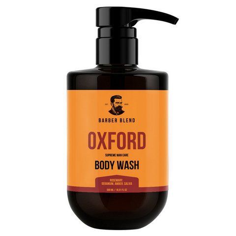 Парфумований гель для душу для чоловіків Barber Blend Oxford Body Wash, 500 мл 4823109703124 фото