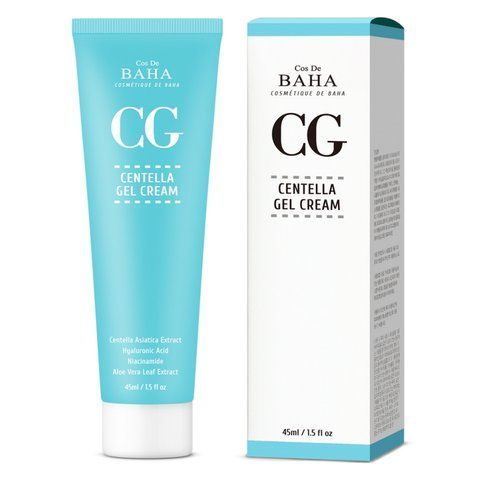 Восстанавливающий крем-гель для лица Cos De BAHA Centella Gel Cream, 45 мл 8809240318430 фото
