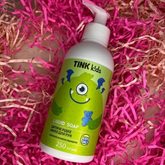 Детское жидкое мыло для рук Tink kids Gummy Bears Liquid Soap, 250 мл 4823109410718 фото