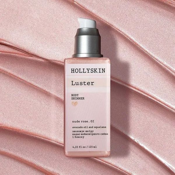 Шиммер HOLLYSKIN Luster Body Shimmer Nude Rose 02, 125 мл 4823109704336 фото