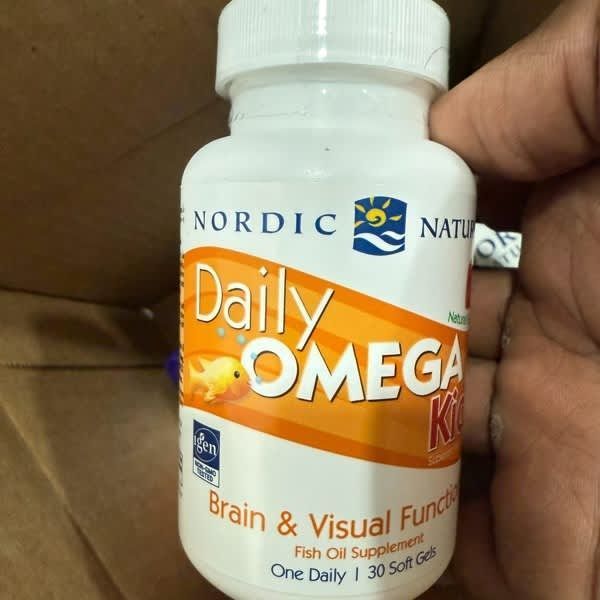 Добавка Омега Nordic Naturals Daily Omega Kids Natural Fruit для дітей 30 капсул 768990018176 фото