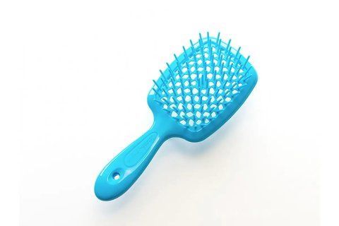 Щетка для волос мини Janeke Superbrush синяя 8006060639435 фото