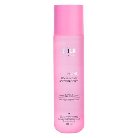 Професійний тонер-пом&rsquo;якшувач для обличчя ZOLA Moisturizing Softener-Toner All In One амінокислотний 170 мл 4820227161713 фото