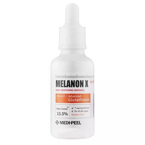 Легкая ампульная сыворотка для лица Medi-Peel Melanon X Ampoule Light, 30 мл 8809409349824 фото