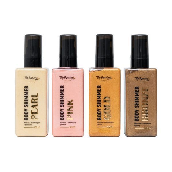 Молочко Top Beauty Body Shimmer Gold для тела с шиммером Золото 125 мл 2000000115306 фото
