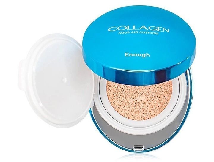 Увлажняющий кушон с коллагеном Enough Collagen aqua air cushon №13, 15 г 8809084080012 фото