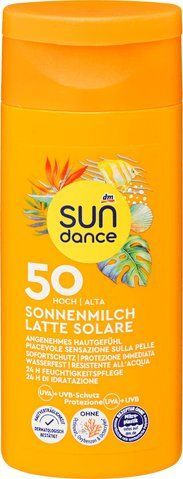 Сонцезахисне молочко Sundance Sonnenmilch SPF 50, 50 мл 4066447578775 фото