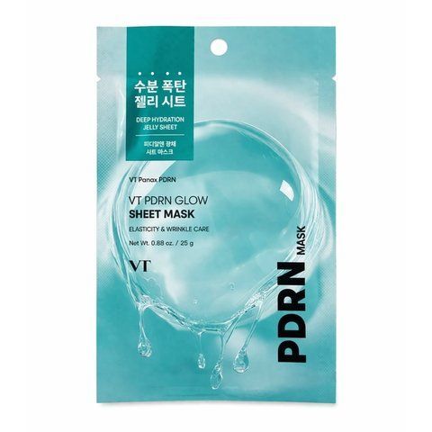Тканевая маска для сияния кожи лица VT Cosmetics PDRN Glow Mask 25 г 8803463013240 фото