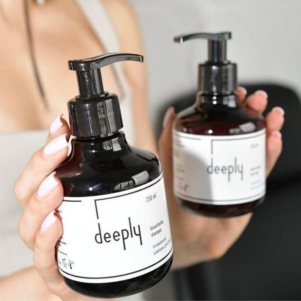 Тонувальний шампунь для блонду Deeply Blond Toning Shampoo, 250 мл 4821302198857 фото