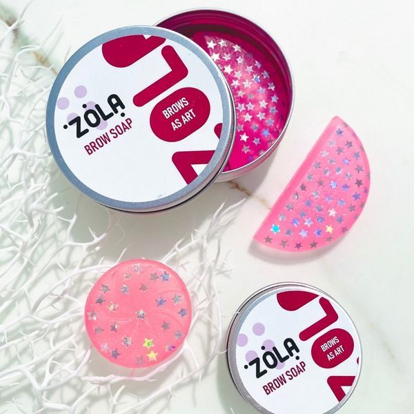 Мыло для фиксации бровей ZOLA Brow Soap 50 г 4820227160051 фото