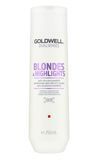 Шампунь Goldwell DSN Blondes&Highlights против желтизны для осветленных волос 250 мл 4021609028567 фото